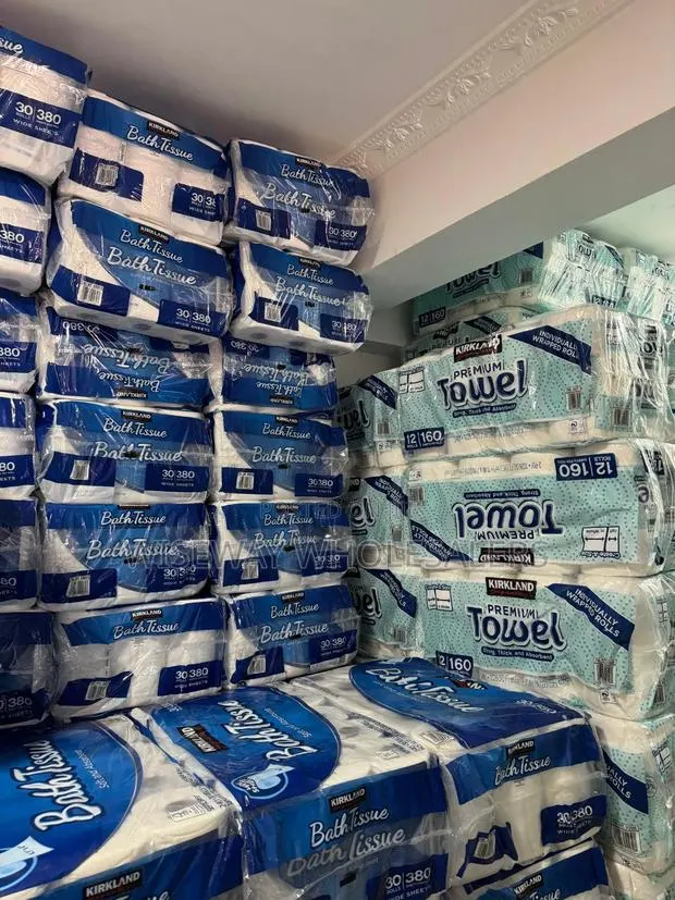 Kirkland Premium Towel. Wrapped Rolls. Unwrapped Rolls · Photo 1
