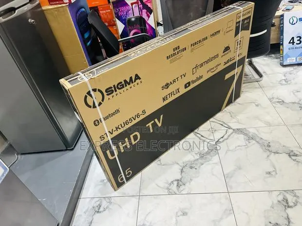 Available Now at Store Sig-Ku65v6-S. Uhd Smart Sigma 65” · Photo 1
