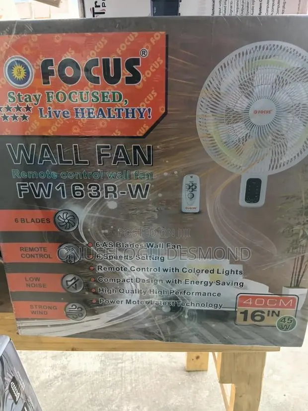 Focus Wall Fan · Photo 1