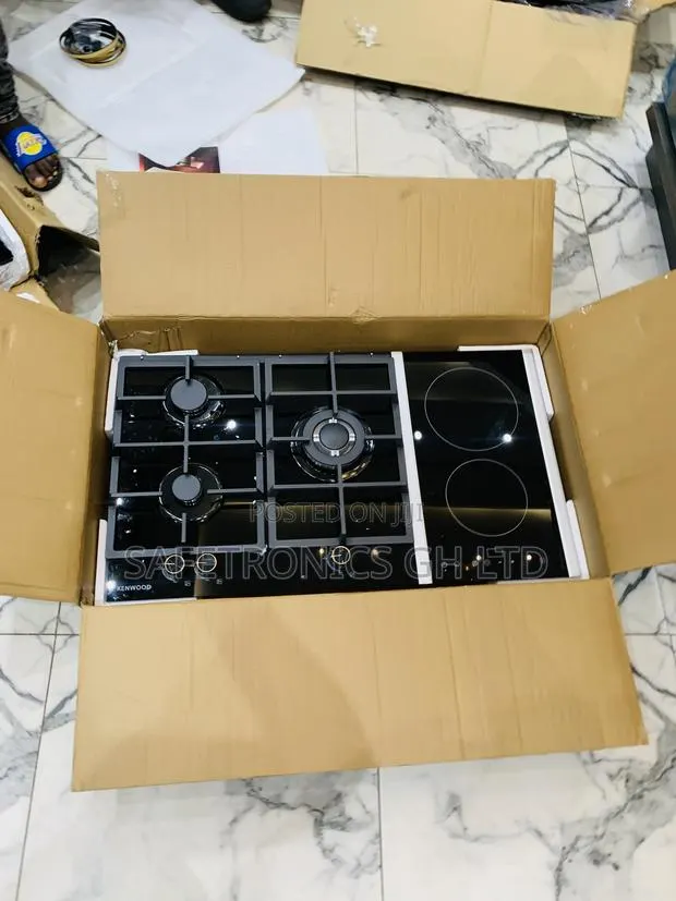Adorable Sleek Kenwood 3+2 (Or 3-2) Hybrid Built-in Kitchen Hob · Photo 1