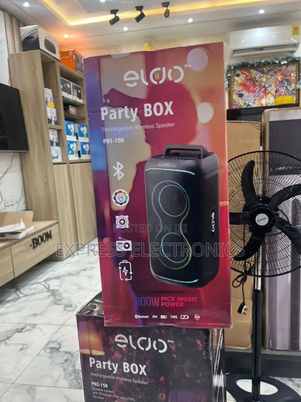 Best at 10gig Store Eldo Pb1-100 Double 6,5"Bluetooth Speaker · Photo 1