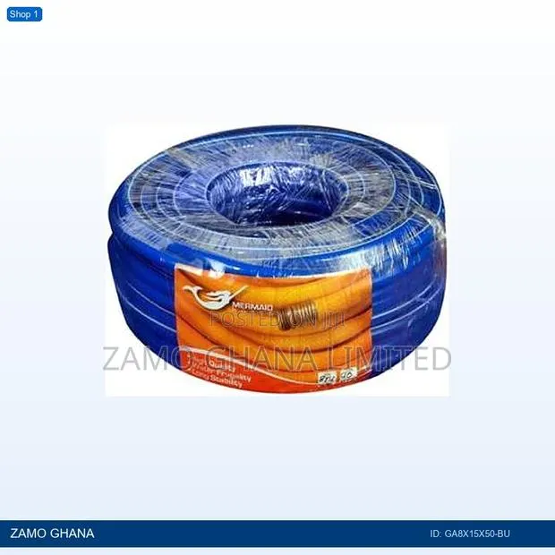 Berry Gas and Air Blue 50m Pressure Hose 8x15 Greenline - Ga8x15x50-Bu · Photo 1