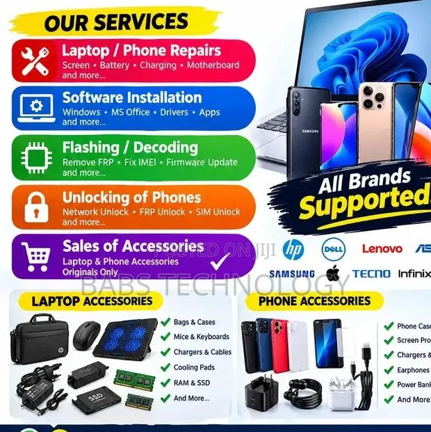 Laptop/Phones Repairs · Photo 1