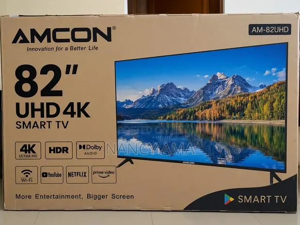 82 Inches Smart Digital Amcon Television