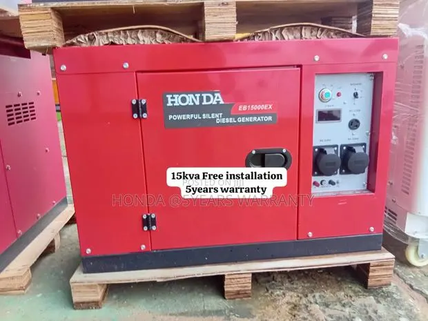 Always on Power Supply Honda 15kva 16500watt Diesel · Photo 1