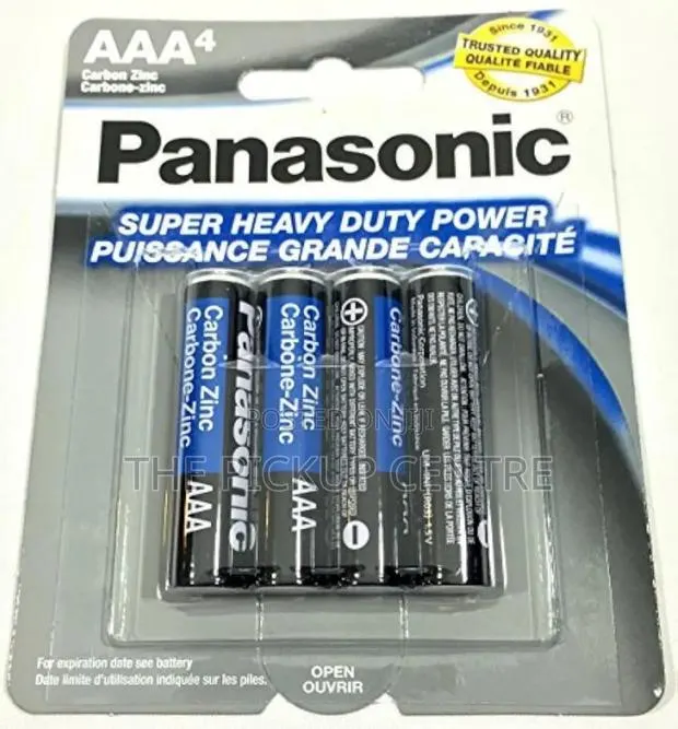 Panasonic Aaa Batteries 1.5v · Photo 1