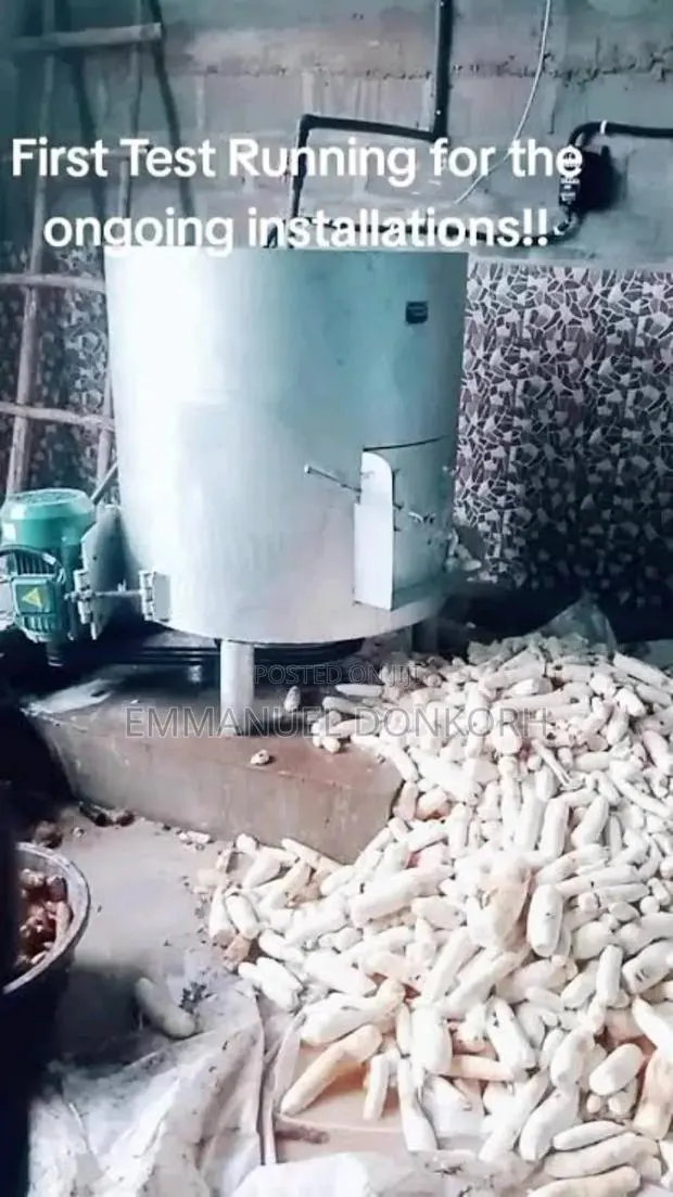 Cassava Peeling Machine · Photo 1