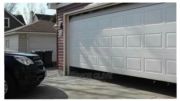White Garage Door · Photo 1