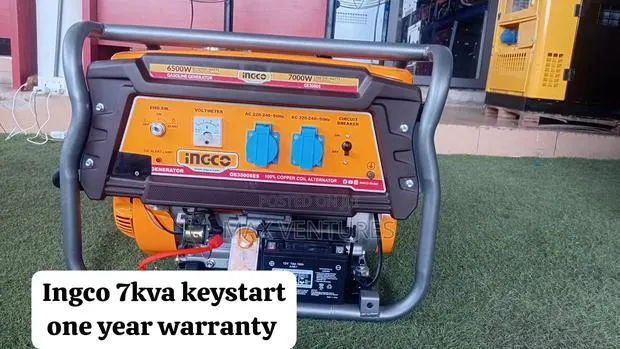 Ingco 7kva Electric Key Start Petrol Generator · Photo 1