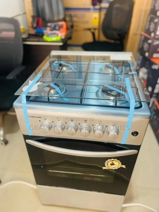 High Efficient 4 Burners 50-50 Volcano Gas Cooker · Photo 1