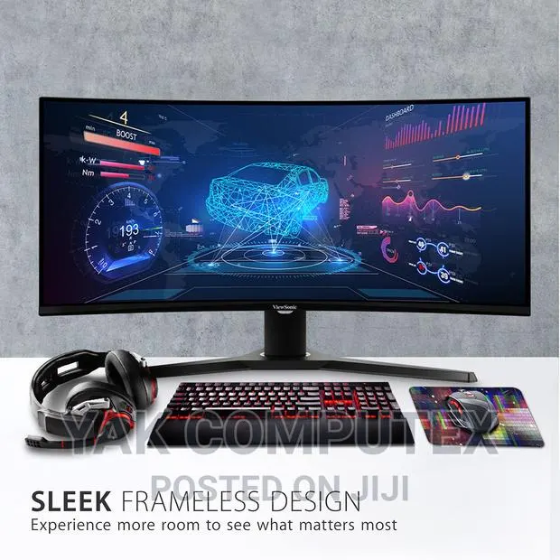 Viewsonic Omni Vx3418-2kpc 34 Inch Ultrawide Curved 1440p · Photo 1