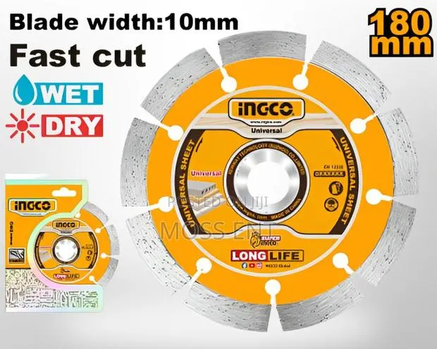 Dry Diamond Disc 7" - 10mm - Dmd011802 · Photo 1
