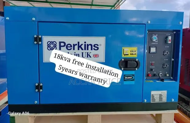 Real 18kva Perkins Mini Plant 20000watt Diesel Generator Ats · Photo 1