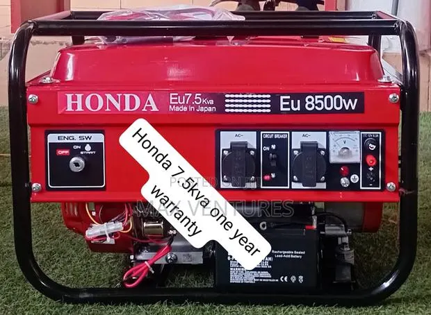 Honda 7.5kva Generator – Stable Power Supply7.5kva · Photo 1