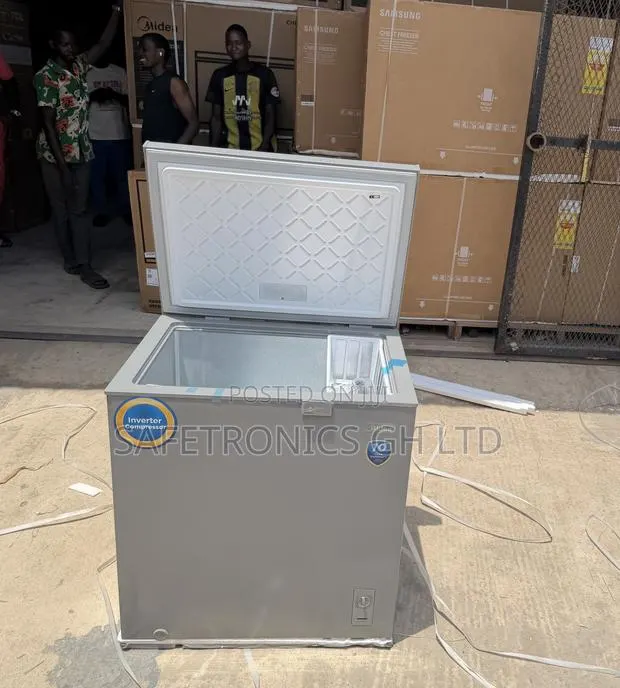 Perfect Sealed Midea Chest Freezer Single Door 198l Silver · Photo 1