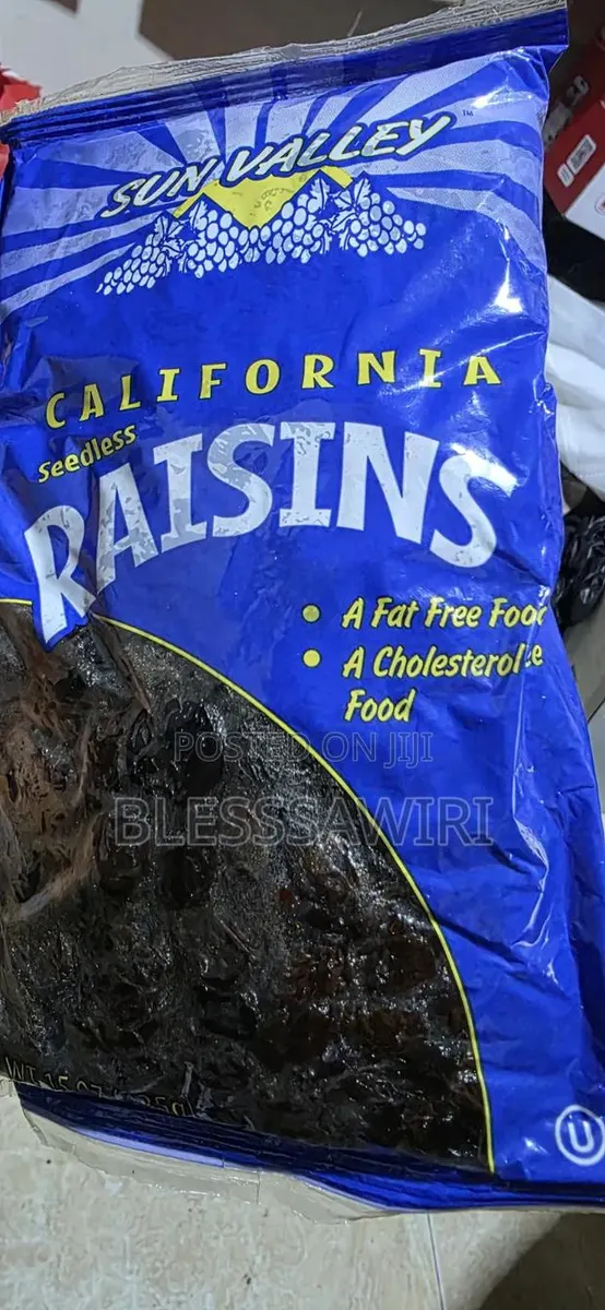 Fat and Cholesterol Free Raisins From USA · Photo 1