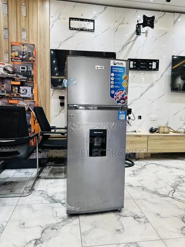 208l Double Door Fridge Pearl Pf-2521w0-5e · Photo 1