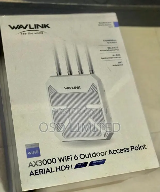 The Hd9 Wavlink Supports Next-Gen Wifi 6 Speeds · Photo 1