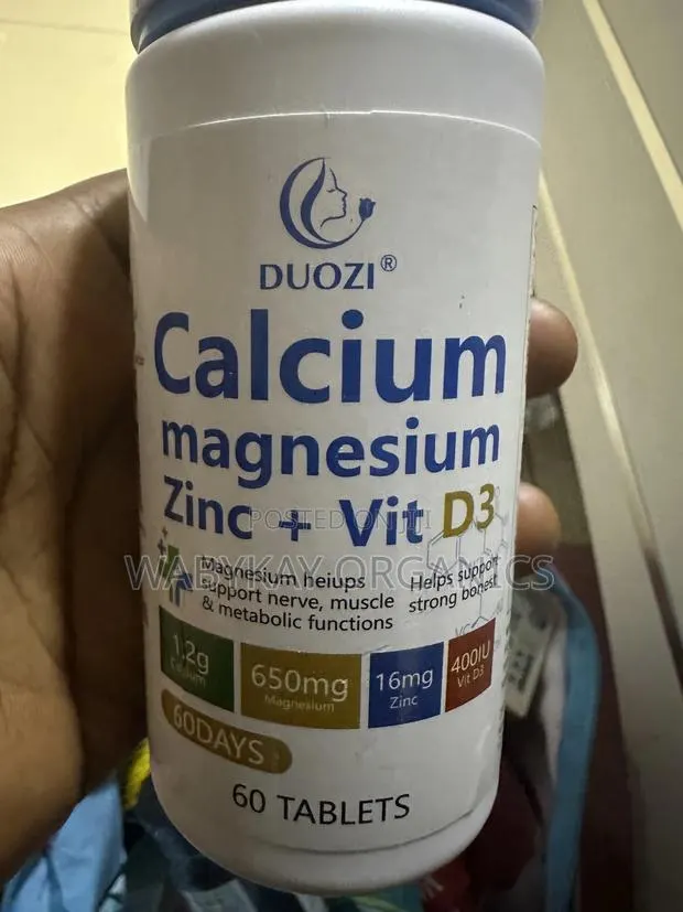 Calcium Magnesium Zinc and D3 · Photo 1