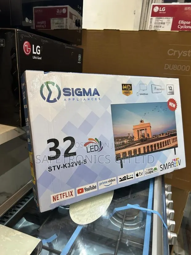 Shop Exclusive (Sig-K32v6-S) Clear Screen 32 Inch Sigma FHD Led Smart · Photo 1
