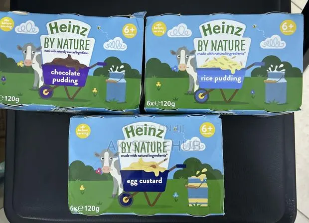 Heinz Breakfast Rice Pudding,Egg Custard,Chocolate Pudding Creamy · Photo 1