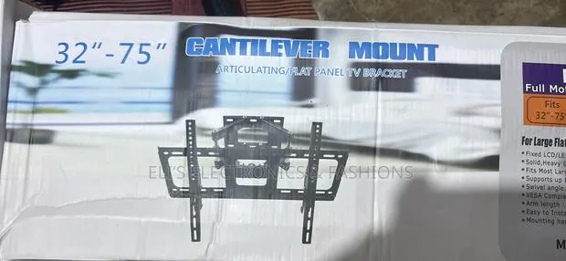 Full Motion Cantilever Adjustable Led Tv Mount 32”-75” · Photo 1
