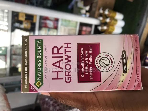 Nature's Bounty Optimal Solutions Hair Growth Capsules 30s · Photo 1