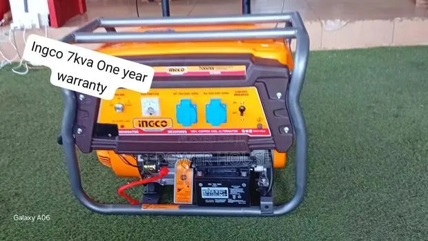 Original Ingco 7kva Petrol Generator – High Efficiency 7kva · Photo 1