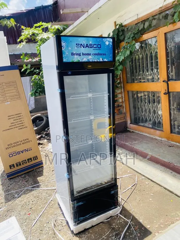Fast Chilling Nasco Nasfl400-1dr Electric Display Fridge · Photo 1