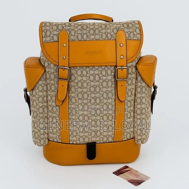 Coach Brown Backpack · Photo 1