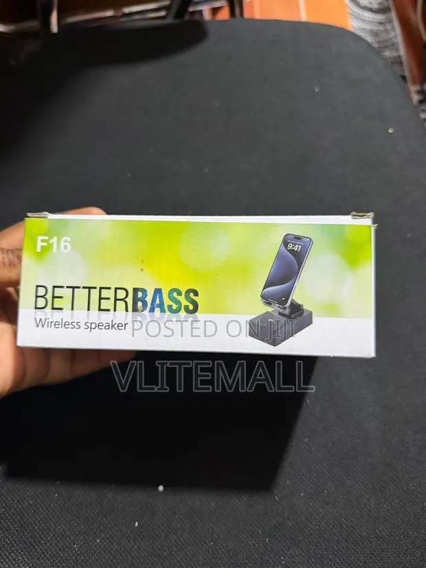 F16 BetterBass Wireless Speaker, a 2-in-1 Audio Device Desktop Phone · Photo 1