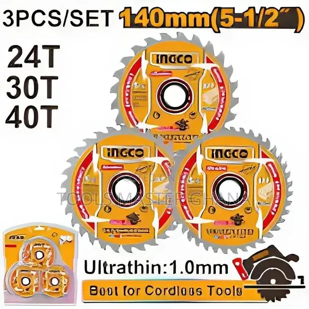Ultra-thin Tct Saw Blade Set - Tsb4003 · Photo 1