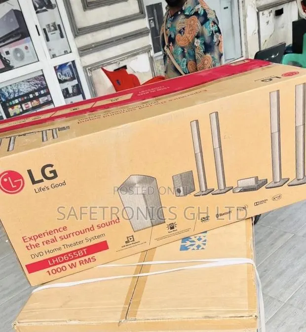 Zealous Lg LHD 655t Bluetooth 5.1ch 1000 Watts Soundbar · Photo 1