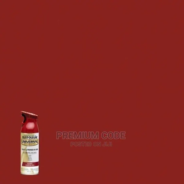 Anti Rust Spray Universal Paint/Primer, Gloss Crimpson Red · Photo 1