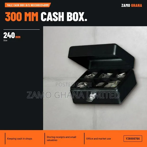 Yale Cash Box B/S 90X300X240Mm - YG · Photo 1