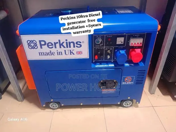 Fusion Power Perkins Diesel Generator 10kva Silent · Photo 1