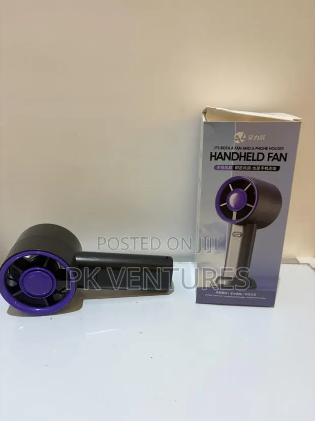 Phone Holder Handheld Fan · Photo 1