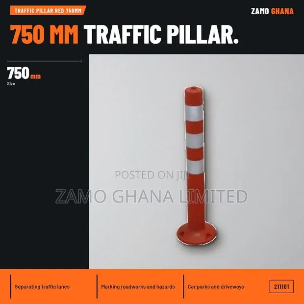 Traffic Pillar Red 750Mm - 211101 · Photo 1