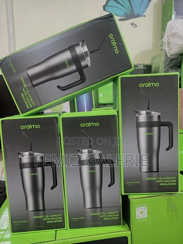 Oraimo Thermogo S1200 1.2l Extra Large Insulated Water Bottle · Photo 1