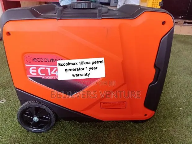 Ecoolmax Petrol Generator 10kVA – Strong Energy Support · Photo 1