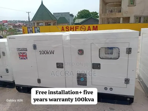 Well Circuited Perkins Diesel Generator 100kva Rated Diesel · Photo 1