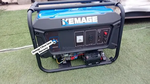 Buy Kemage 7.5kVA Generator Today · Photo 1