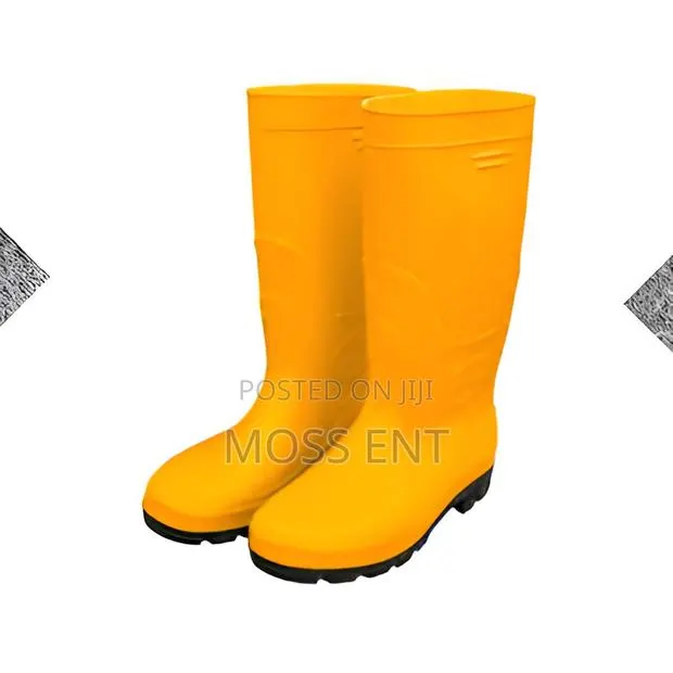 Yellow Rain Boots 43 With Steel Cap - Ssh092sb.43 · Photo 1