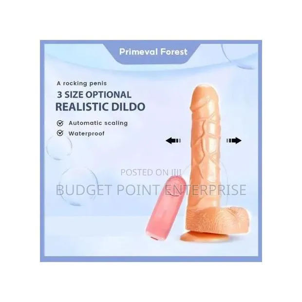 6 Inches Realistic Dildo Vibrator AA Battery · Photo 1