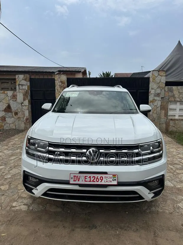 Volkswagen Atlas SEL Premium 4Motion 2019 White · Photo 1