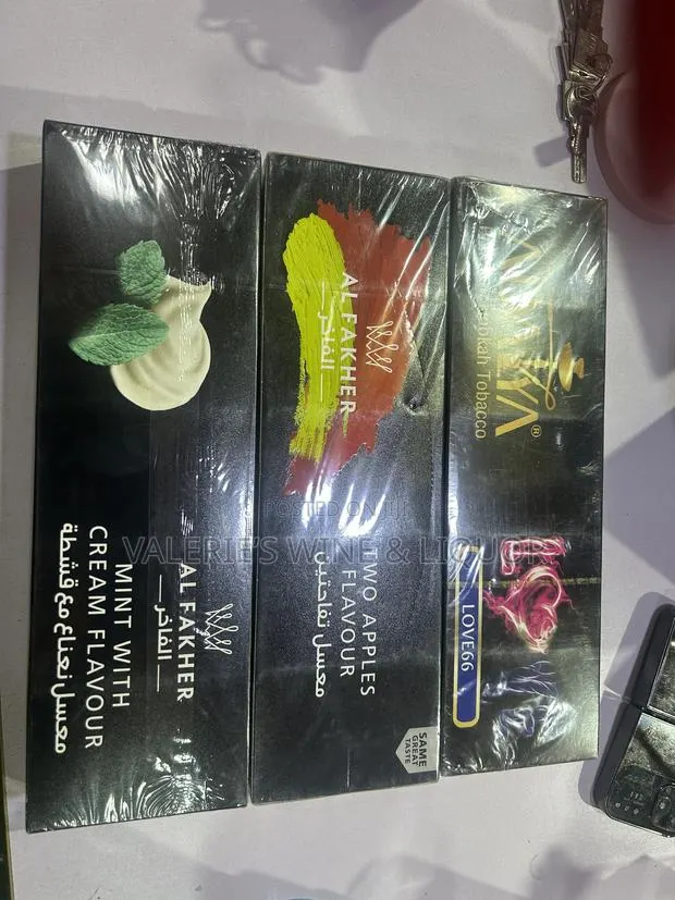 Shisha Flavor -Mint, Love 666 and Apple · Photo 1
