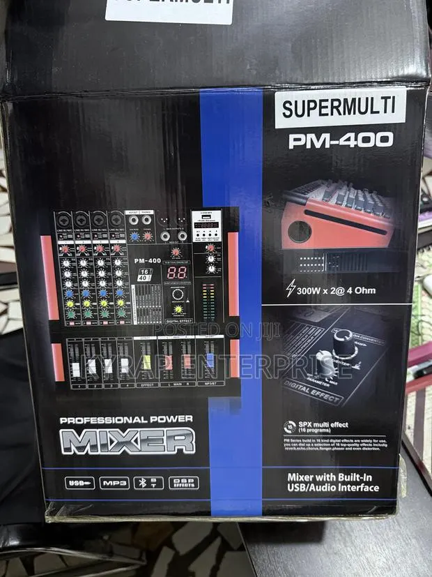SUPERMULTI 4 Channel Active Mixer · Photo 1
