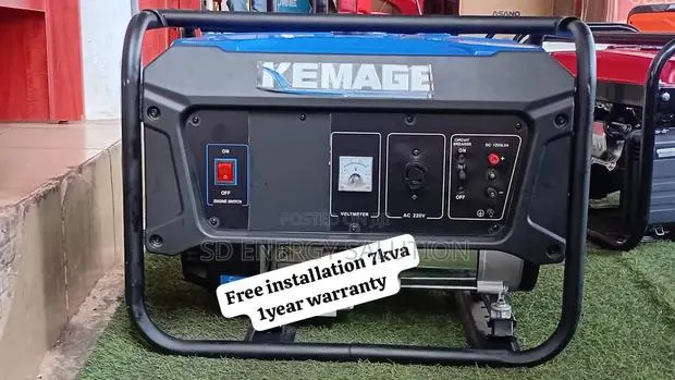 Kemage 7kva Petrol Generator –Perfect for Shops, Offices Homes 7kva · Photo 1