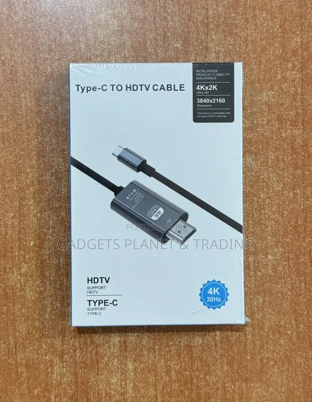 Type C / USB-C to HDMI Direct Cable 3840x2160 Resolution · Photo 1