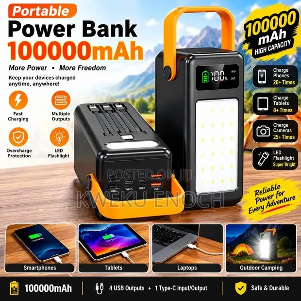 100000mAh Power Bank